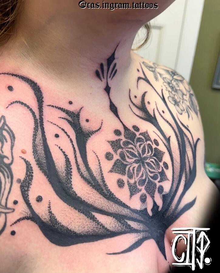 Blackwork Chest Blackwork Chest